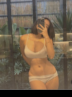 A hot brunette