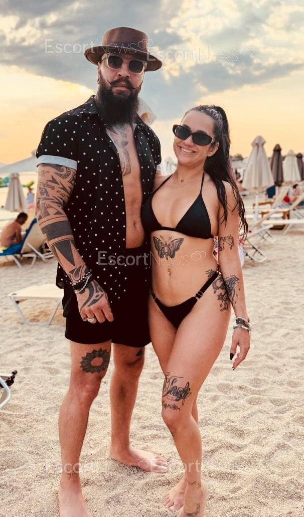 Couple Maycon And Sofia