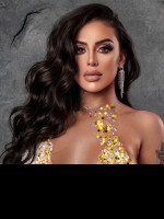 Striking presence, unique energy.